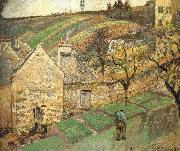 Camille Pissarro Hill oil